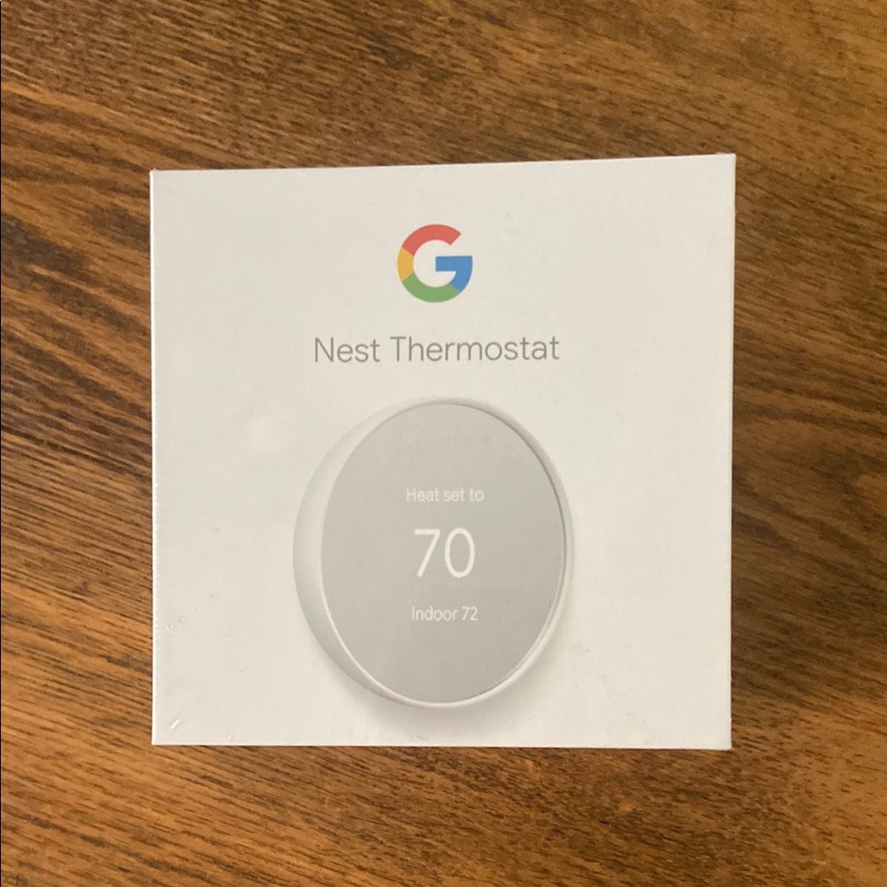 Google Smart Thermostat in White